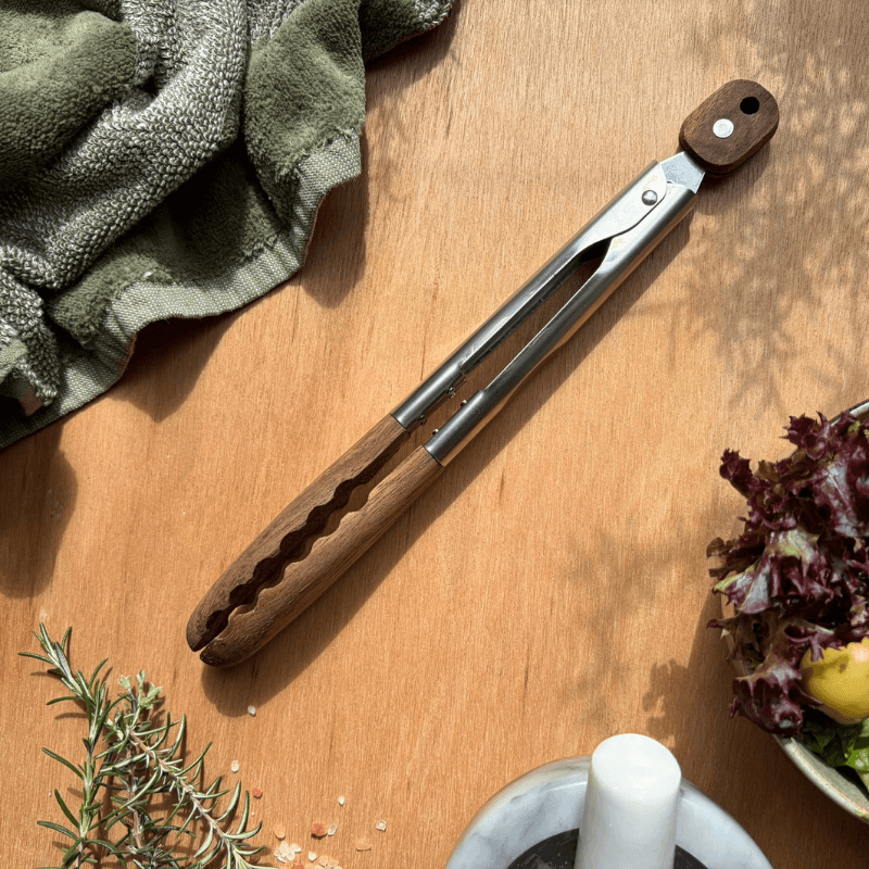 AcaciaWood Tongs
