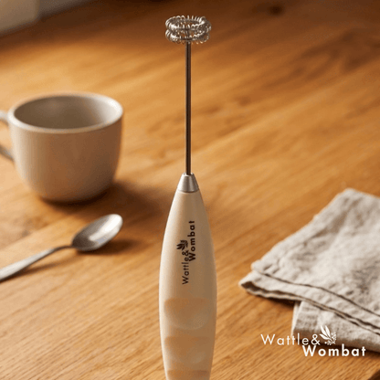 Handheld Electric Milk Frother | Premium Non-Toxic Whisk