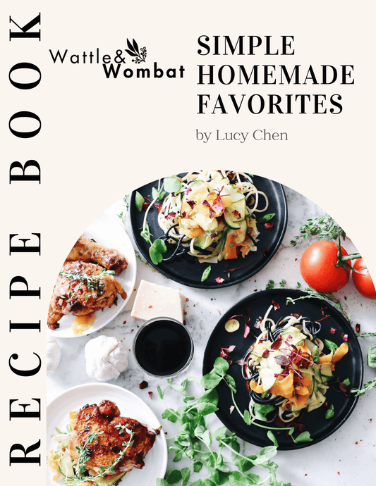 Wattle&Wombat™ Homemade Recipe Ebook