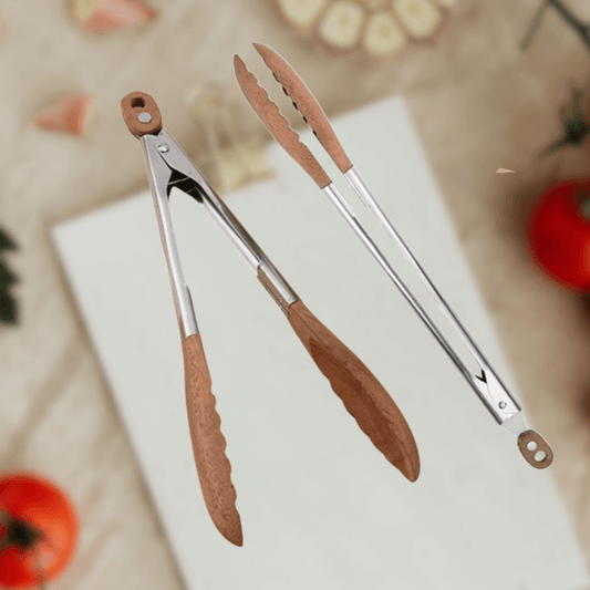 AcaciaWood Tongs