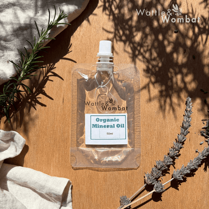 Wattle&Wombat™ Organic Mineral Oil