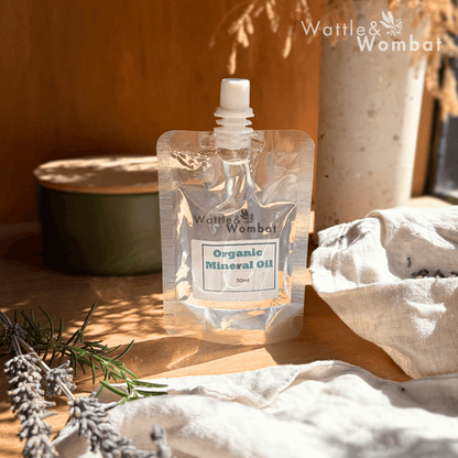 Wattle&Wombat™ Organic Mineral Oil