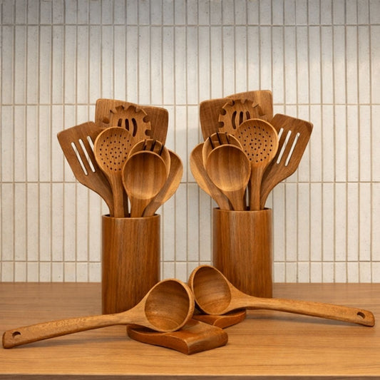 The Teak Gift Bundle | 22-Piece Non-Toxic Teak Set